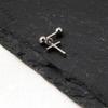ARTRIA Surgical Steel Cross Piercing ATPPCSC0029WHF