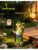 Solar-Powered Cute Frog Garden Lamp: Outdoor Decor for Courtyard, Balcony, Terrace, and Landscaping