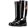 Men's High-Top Waterproof Non-Slip Work Boots with Rubber Sole