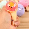 Pressure  Relief  Naughty  Egg Vent Ball Cute Face Expression Pinch Vent Toy Colorful Squeeze