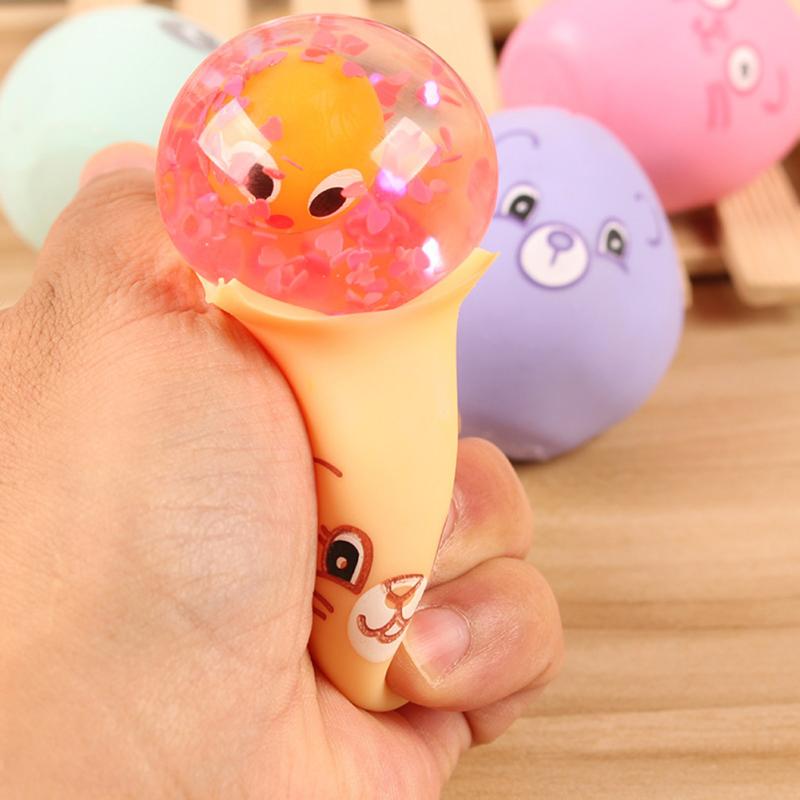Pressure  Relief  Naughty  Egg Vent Ball Cute Face Expression Pinch Vent Toy Colorful Squeeze