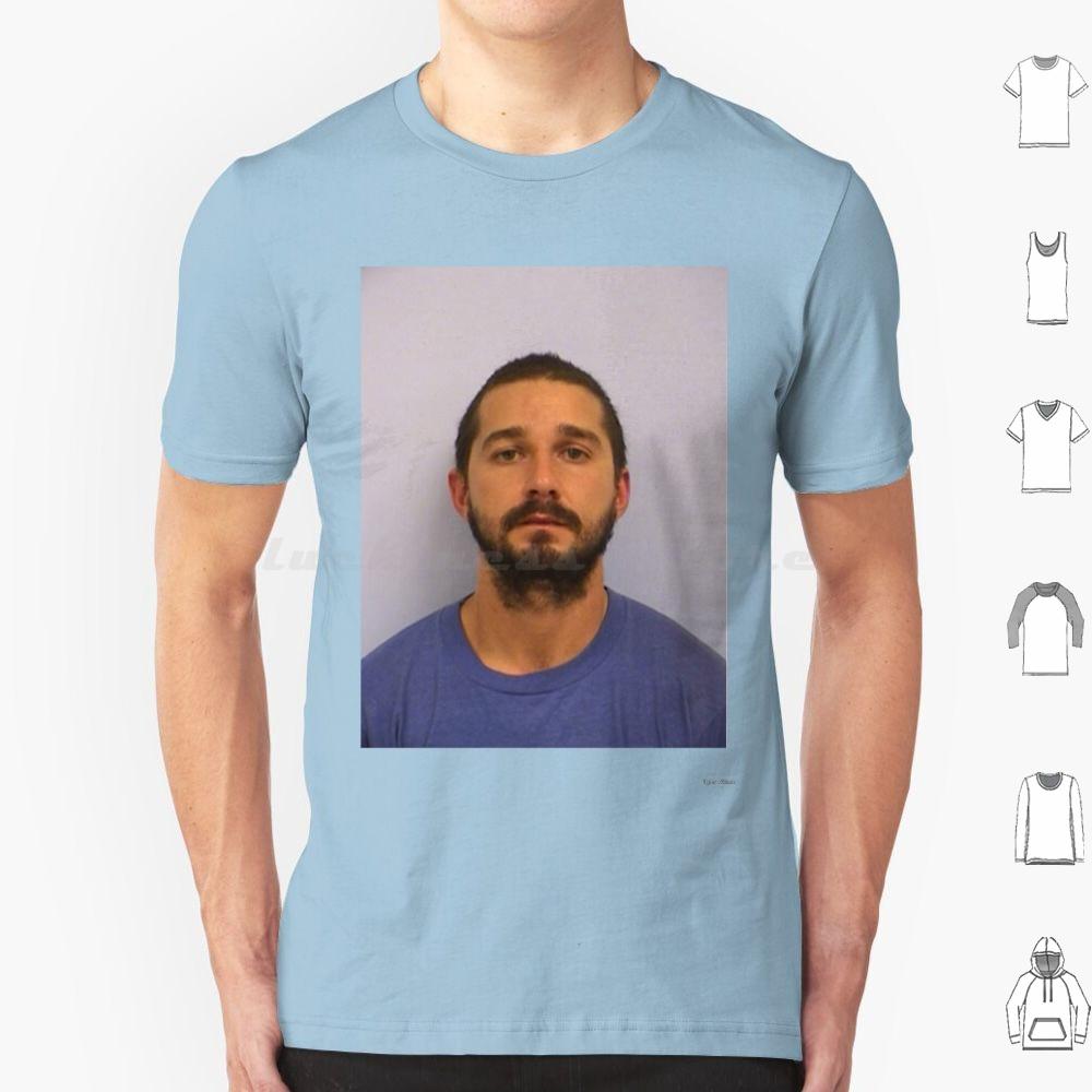 Shia Labeouf Mugshot T Shirt Cotton Men Women DIY Print Shia Labeouf Mugshot Shia Labeouf Shia Labeouf Mugshot Jail Do It All