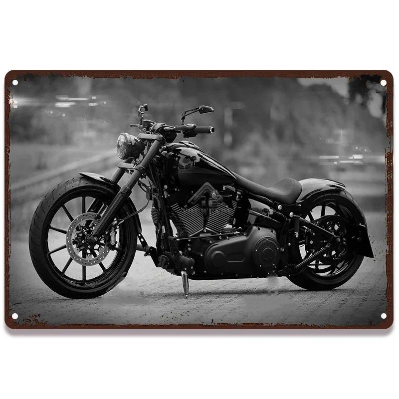 

Vintage American Classic Motorcycle Tin Signs Home Wall Decor Metal Plaque Garage Man Cave bar Decorative Plates Posters 20x30cm