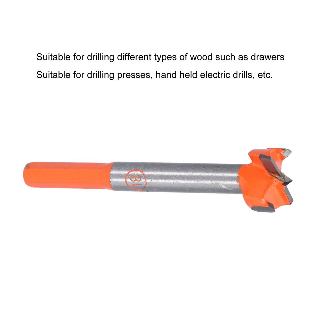 Forstner Drill Bit Carbide Boring Hinge Hole Opener Bits Woodworking Drill Bit for Wood