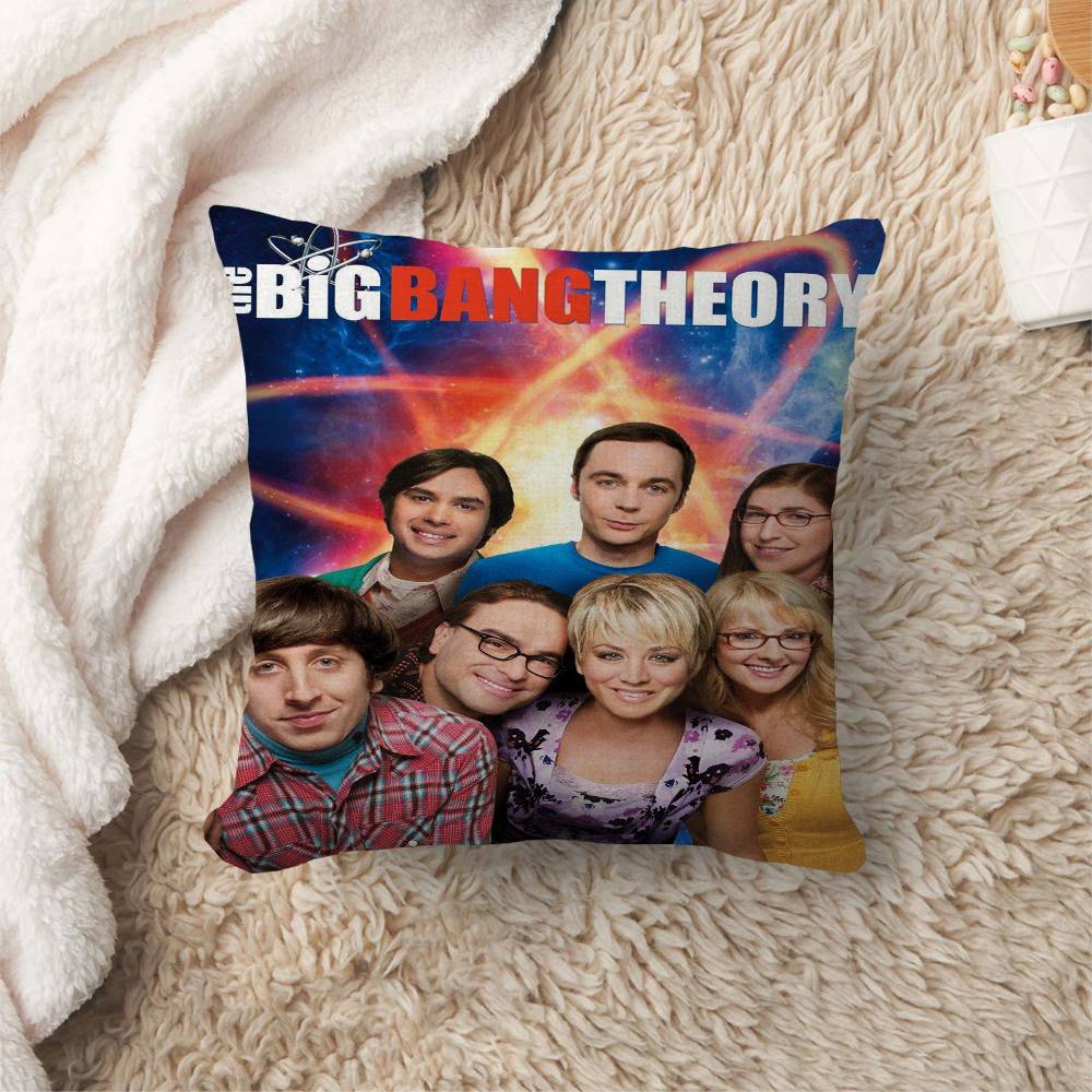 The Big Bang Theory Classic Tv Cushion Cover Polyester Sofa Cushions Decorative Throw Pillows Home Decoration Pillowcover