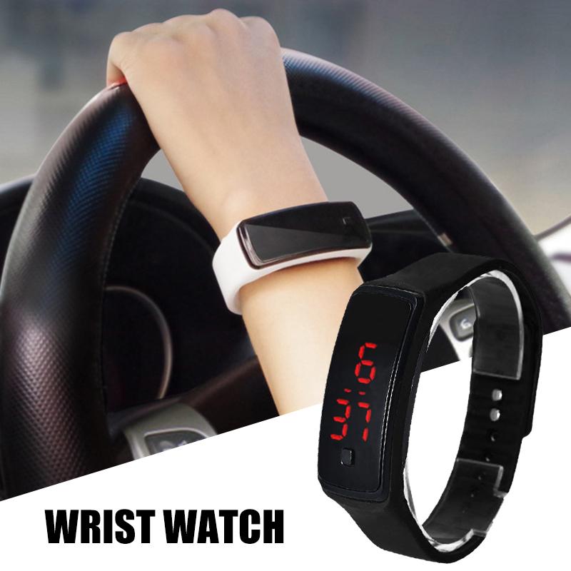 Fashion Digital Wrist Watch Multifunctional Sports Bracelet for Boys Girls
