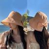 360° Protection Bucket Hats Bowknot Sun Protective Hat New Fisherman's Hat  Outdoor Travel