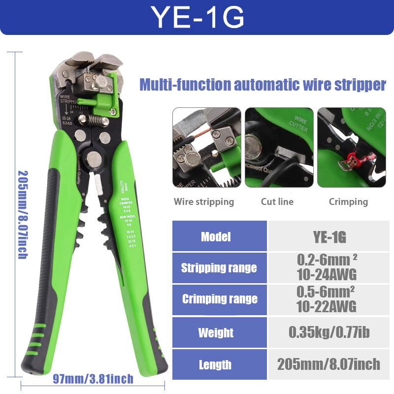 Multi-function Wire Pliers Multi-color Optional Stripping Pliers Cable Stripping Pliers Electrician Manual Stripping Pliers