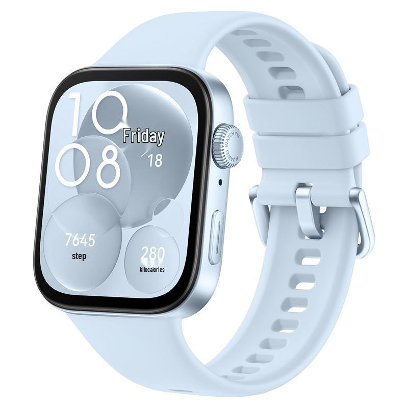 Kompatibel mit der Huawei Fit4 Uhr, mikrotexturiertes Silikonarmband, gleicher Stil wie das originale HUAWEI FIT3 Armband.