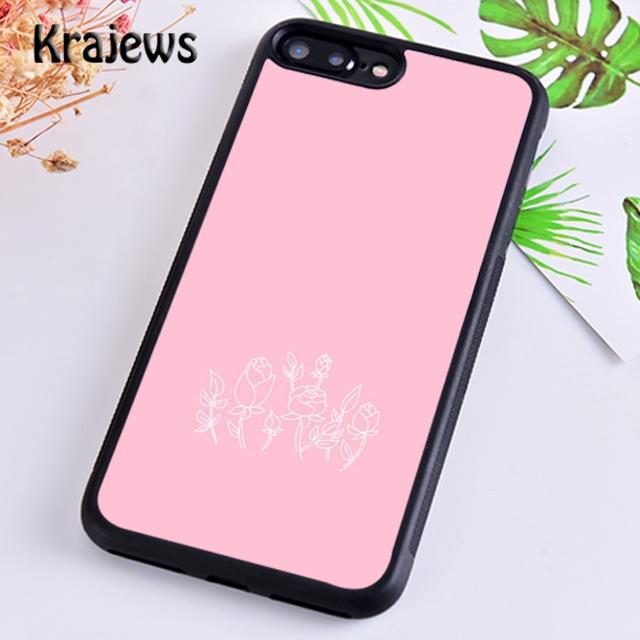 Pink Glitch Flower Aesthetic Phone Case Cover For iPhone 17 Air 16 15 14 plus 11 12 13 pro max coque Fundas