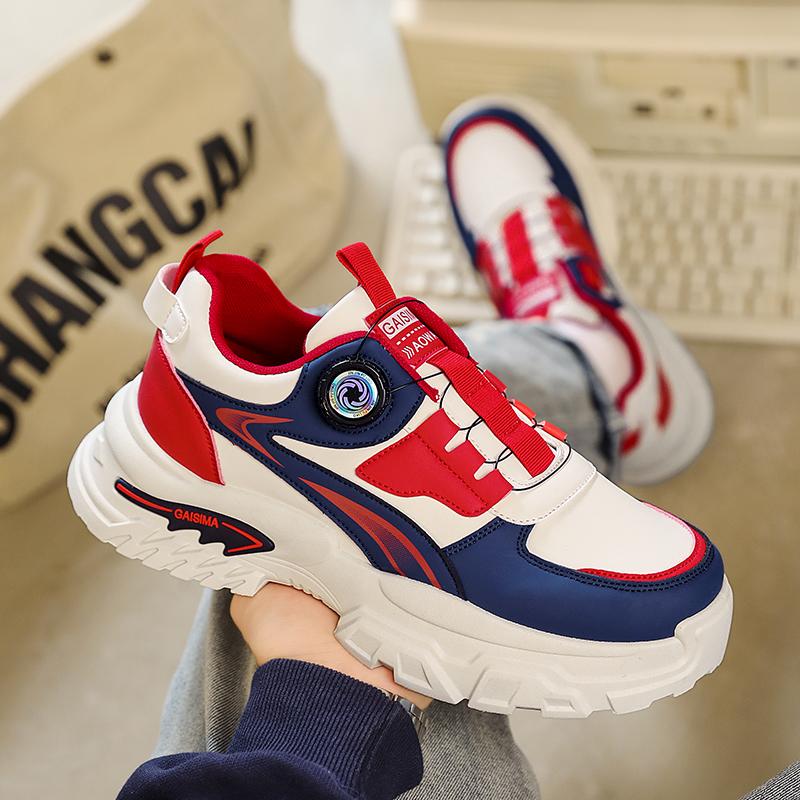 New Men's Fashion Casual Shoes Boys Students Trending Soft Sole Comfortable Sneakers Male Classic Breathable Gym Shoes
