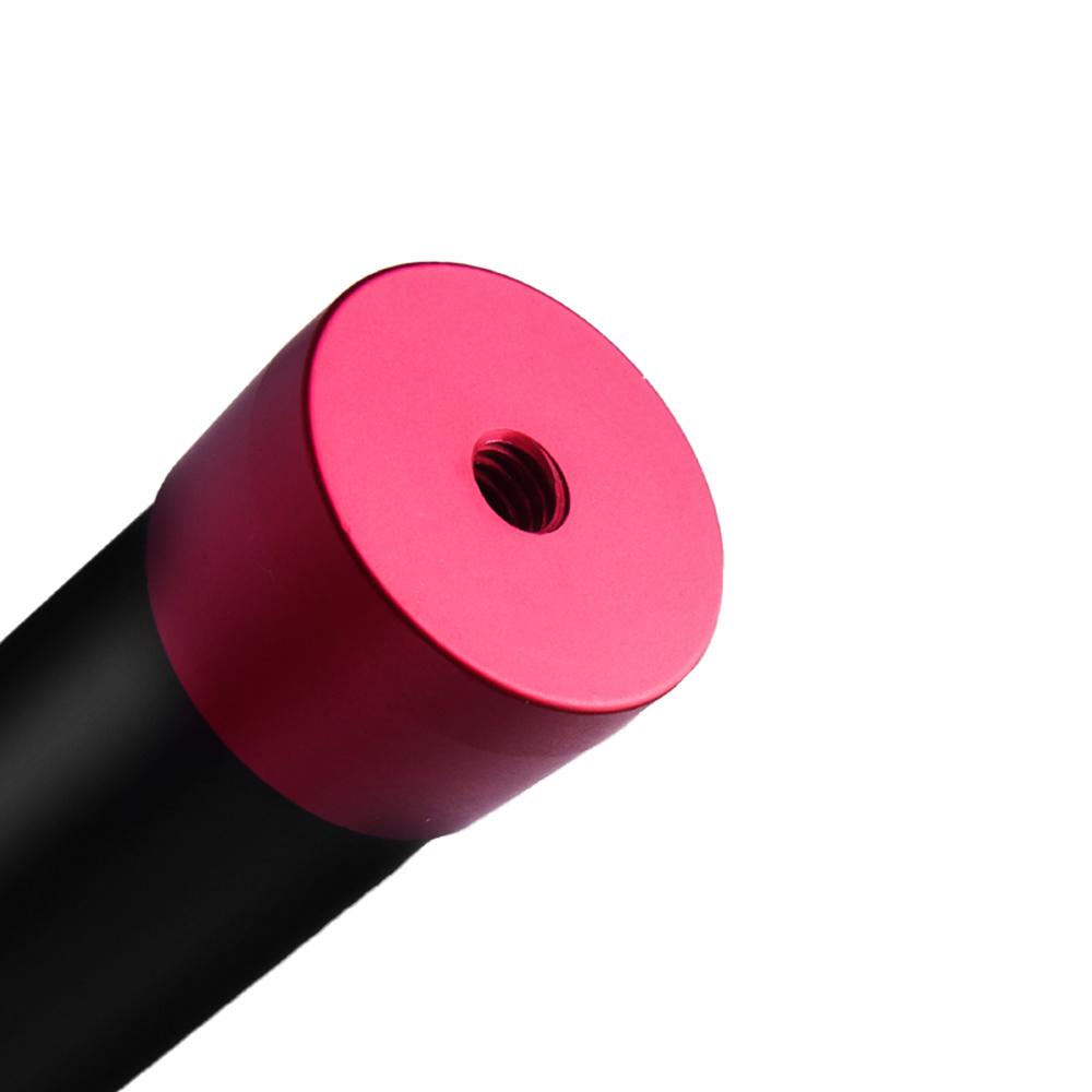 Manbily LR 252 44.5cm 17.5in Extension Rod Aluminum Alloy 5kg 11lbs Load Capacity 2 Sections with Universal 1 4in & 3