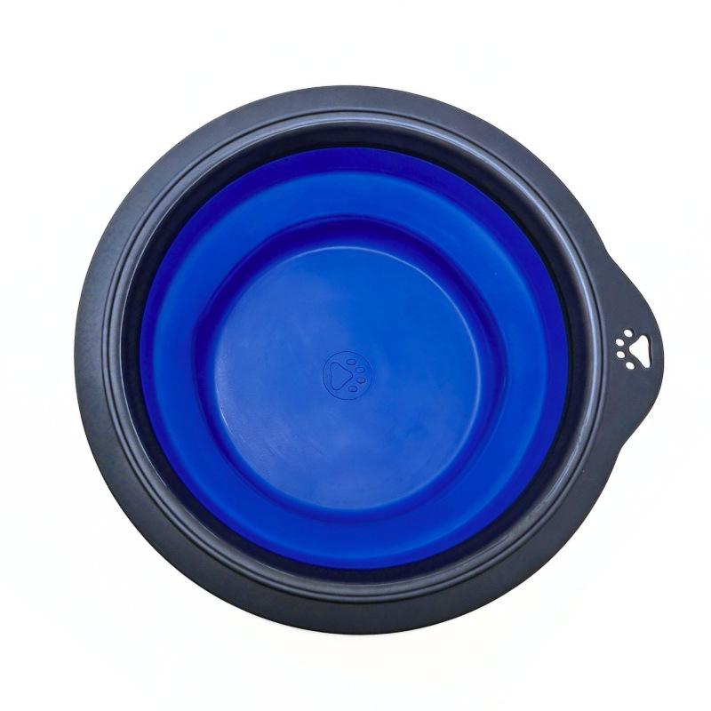 Portable Folding Pet Bowl: Multi-Functional Dog Travel Bowl for Outdoor Walking, Feeding, and Hydration