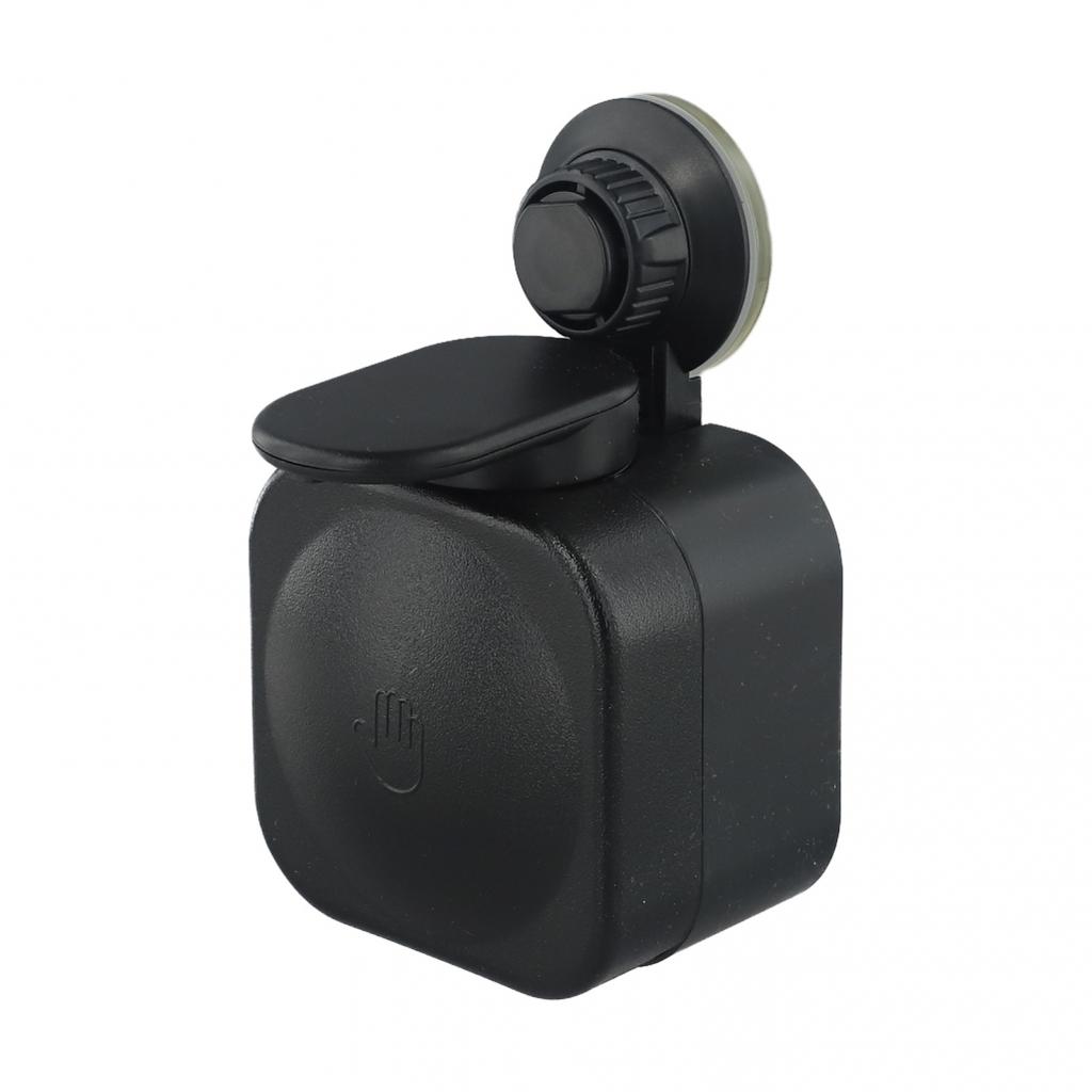 11*8.5*9cm Soap Dispenser 1pc Black/White Press Type