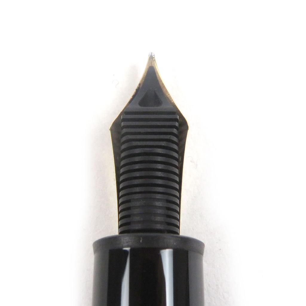 Excellent MONTBLANC Fountain Pen Meisterstück 149 Cap Type Black Gold 18K Mens Used