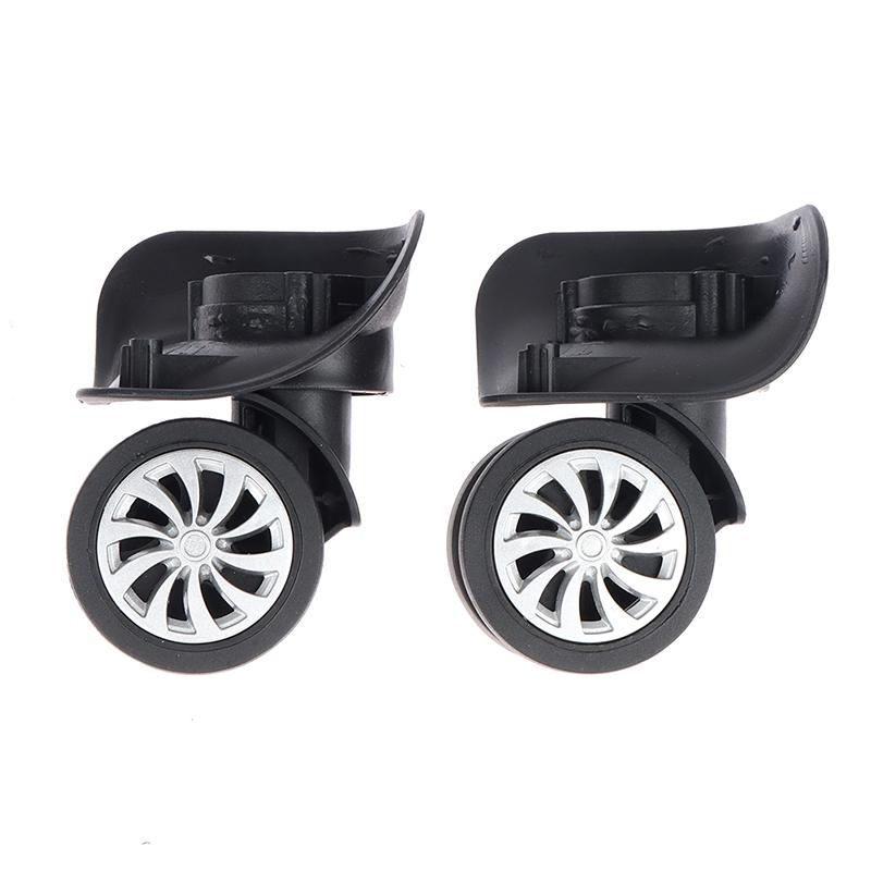 4Pcs Mala Bagagem Universal 360 Graus Rodas Giratórias Carrinho Roda Ferramentas