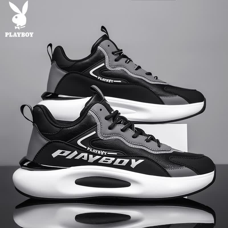 PLAYBOY Men s Thick-Soled Dad Sports Shoes 42