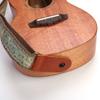 Cowboy Star Pattern Ukulele Strap Leather Adjustable Shoulder Strap Acoustic Ukulele Belt for Comfortable Playing