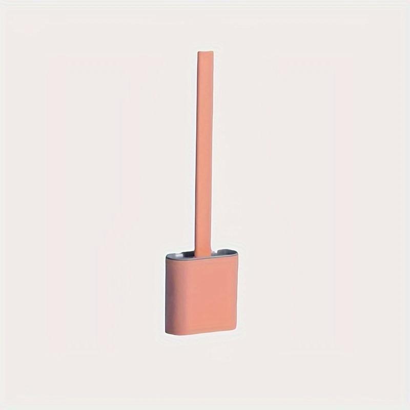 1pc Detachable Soft Rubber Toilet Brush With No Dead Angle Cleaning Toilet Cleaning BBush Bathroom Toilet Toilet Cleaning Tool