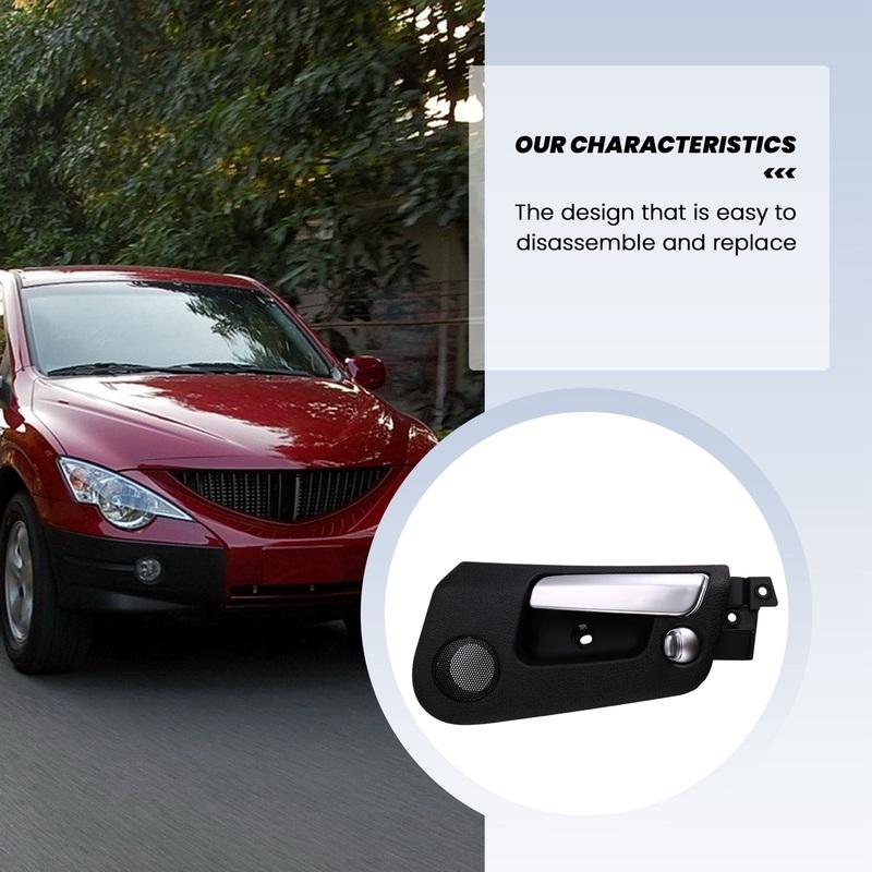 Interior Door Handles Side ide Handle For Ssangyong Kyron Actyon/Sports 2005-2007 Roewe W5 2011-2014-M53K