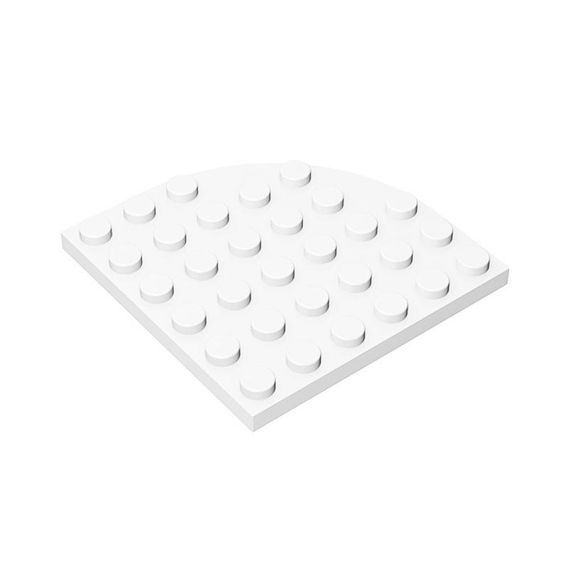 10pcs 6003 Plate 6x6 Round Corner Building Block Toy Compatible Accessories DIY MOC High-tech Gift
