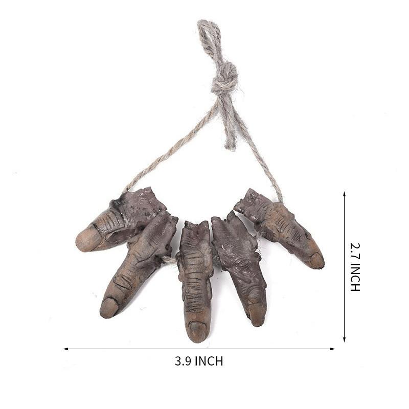 

Spooky And Realistic Halloween Scene Decoration Props With Gory Body Parts For Parties Fingers