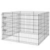 8 Panel DIY Dog Pen with Door, for Dogs, Small Animals, Indoor/Outdoor Use, 91cm High