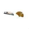 Ginkgo Leaves Deer Sculpture for Garden Fence Outdoor Indoor Porch Living Room Office Hotel Dining
