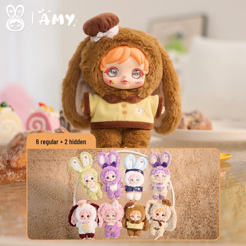 San Mao Lucky Rabbit Plush Toy - Cute Mobile Phone Pendant for Kids