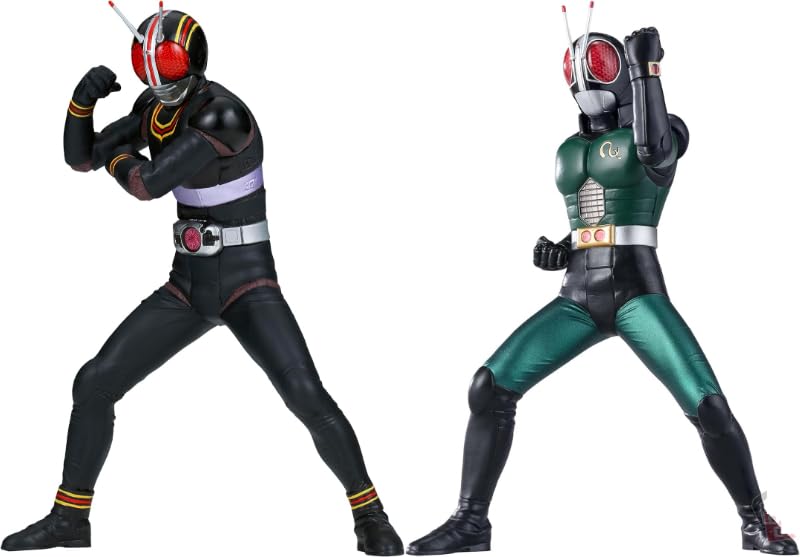 

BLACK Black RX Hero Statue Figure Set of 2 Kamen Rider Kamen Rider