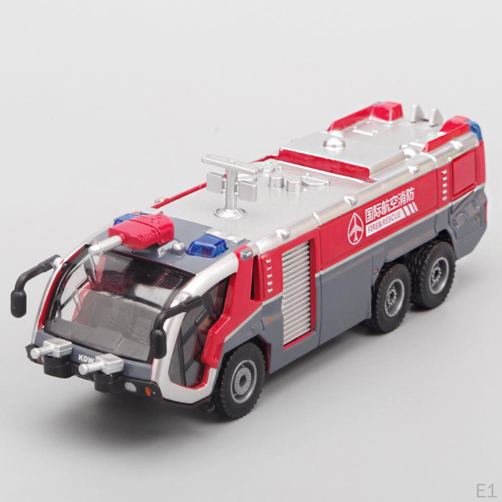 1:50 Scale Diecast Alloy Fire Truck Miniature