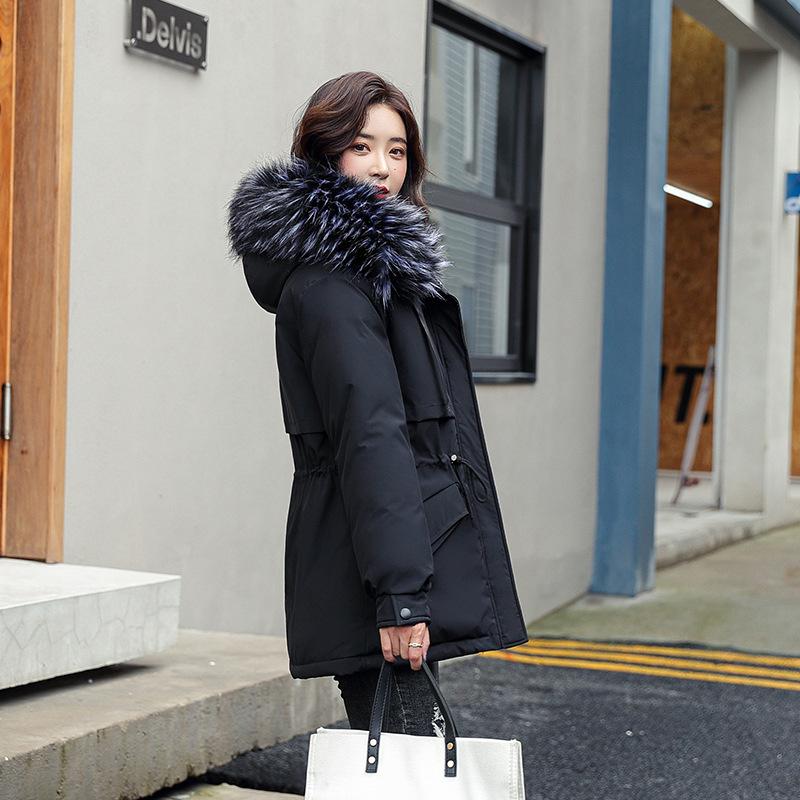Short Winter New Korean Version Cotton-padded Jacket with Fleece and Thicker Jacket