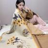 Liu Yifei Langer Schal Damen Winter Halswärmer - Hochwertiger Kaschmir-Imitat Strickschal