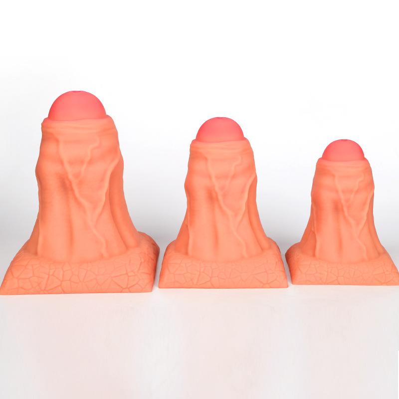 Oversized Transparent Soft Butt Plug Anal Expander Adult Sex Toy Fisting Dildo Slave BDSM 18+