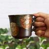 Waza No Kura Stylish Kutani Ware Mug with Gold Flower Design, Ceramic, Luxury Brand, Made In Japan, Birthday Gift