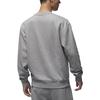 Nike Loop-Back Fleece Crewneck Sweatshirt Men Tops Grey FQ1865-091