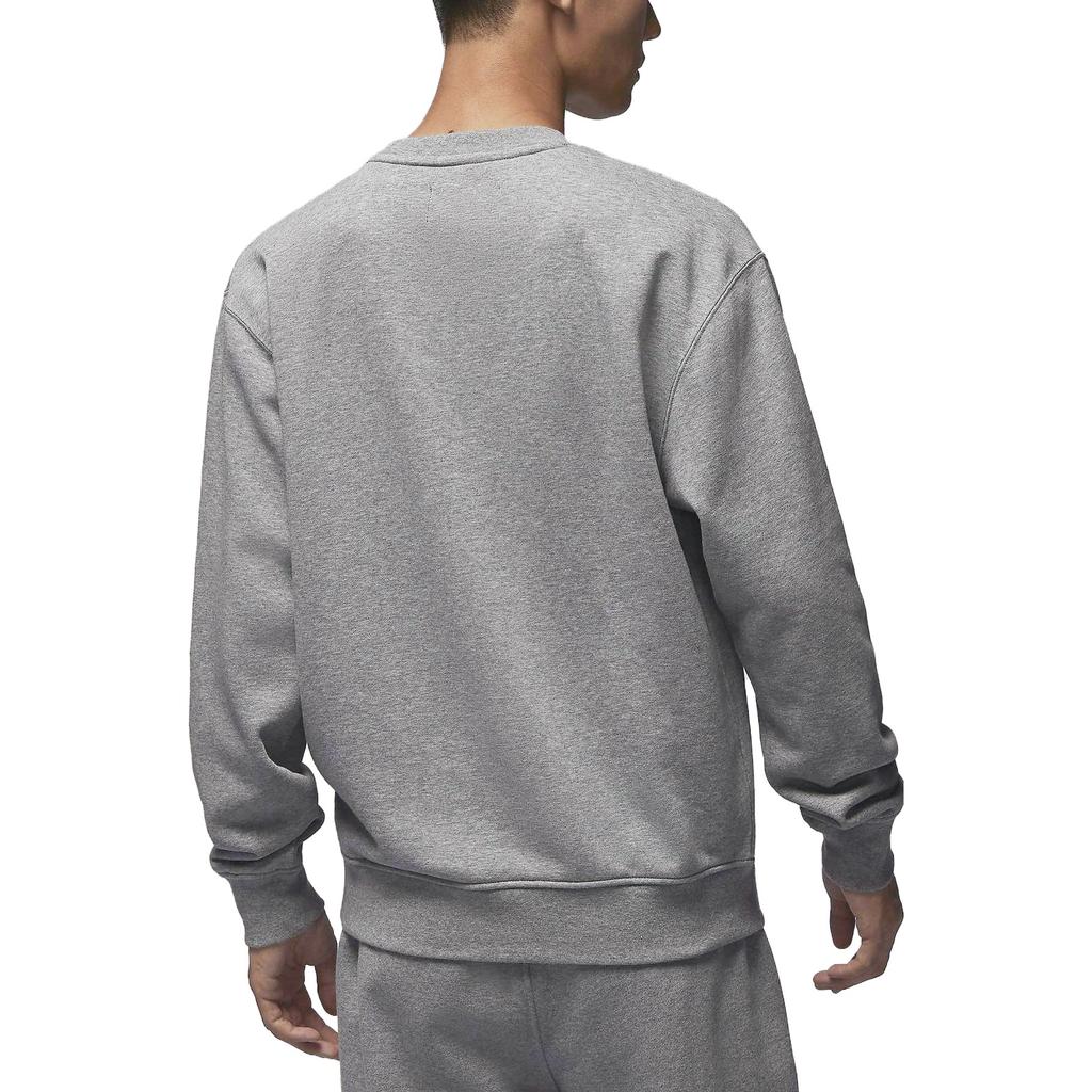 Nike Loop-Back Fleece Crewneck Sweatshirt Men Tops Grey FQ1865-091