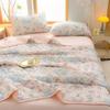 Spring Summer Thin Quilt 150X200Cm/180X200Cm Soft Lightweight Blanket Student Dormitory Cool Air Conditioning Quilt Washable