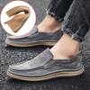 The New Korean Version of the Trend of Low-top Foot Loafers, Hand-sewn Shoes, Men's Fashion Simple Outdoor Men's Driving Shoes