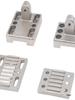Robotic Arm Gantry Robot Synchronous Belt M8-25 Adjustable Tensioning Base Clamping Set (4-Piece)
