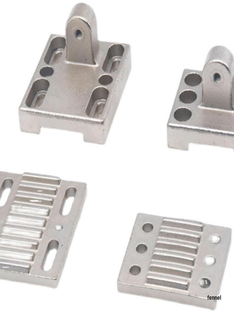 Robotic Arm Gantry Robot Synchronous Belt M8-25 Adjustable Tensioning Base Clamping Set (4-Piece)