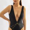 Accessoires, Sexy Schmetterling Halbmond Quaste Körperkette Damen, Geometrisch U-förmig Kreuz Pailletten Kleidungskette