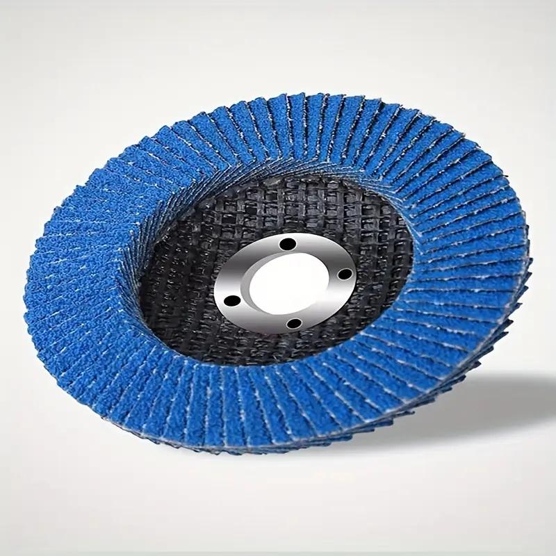 10Pcs 100mm Polishing Flap Disc Angle Grinder Sanding Wheel for Woodworking Sharpening Metal Deburring Rust Removal