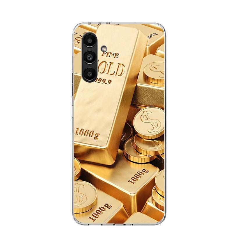 Fine Gold Pattern Printing Case Phone Cover for Samsung Galaxy A17 A16 A15 A14 A13 A56 A55 A54 A53 A36 A35 A34 A33 A26 A25 A24 A
