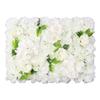Handmade Artificial Flower Wall Panels Realistic Romantic Rose Wedding Background Durable 60X40cm Wedding Wall Backdrop