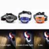 5pcs Mini Headlight Portable LED Headlamp Waterproof Head Front Light 3Modes Lighting Outdoor Camping Hiking Head Flashlight