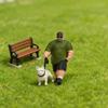1/64 Laufendes Diorama Dekor, Kleines Harzornament, Feine Verarbeitung, Tragbare Szenen-Requisitenfigur,