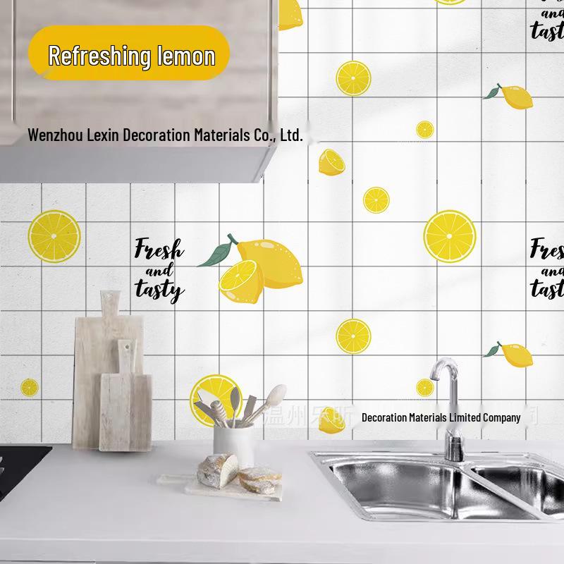 

Маслостойкие, термостойкие, самоклеящиеся наклейки на стену для кухни 60cm x 2m