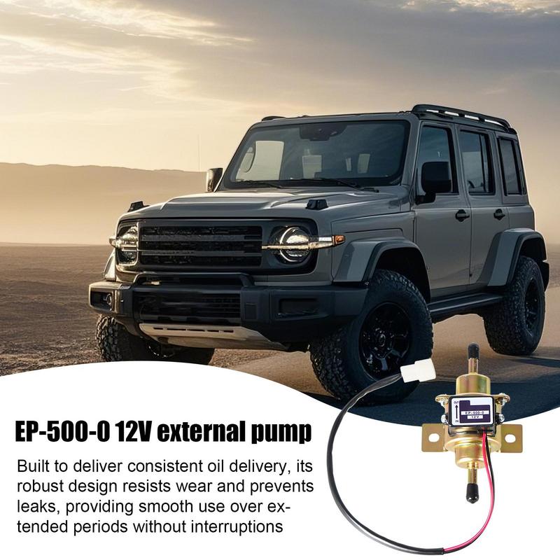 For Toyota Electric Oil Pump 12V Electric Oil Pump Replacement Low-Pressure Fluid Transfer Equipment Leak-Proof For Automotive