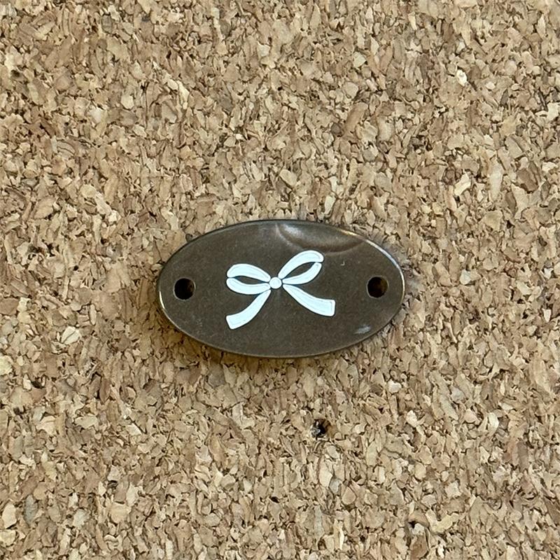 Elliptical Tag Button Collection Diy Sewing Accories Handmade Jewelry Decorative Buttons Clothing Jewelry Accessories